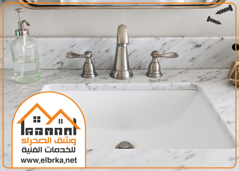 تركيب مغاسل رخام في العين